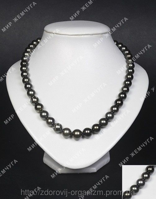 3109 Ожерелье из черного морского жемчуга
