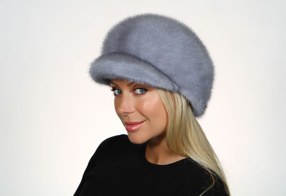12174 Женская норковая шапка по привлекательной цене!