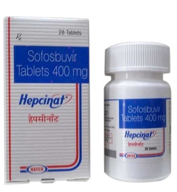 15745 Препарат Hepcinat, Sofosbuvir Софосбувир.  Лечение гепатита С.