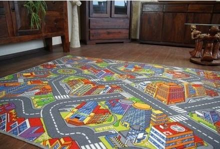 21974 Дитячий килим Big City. Килими на підлогу.