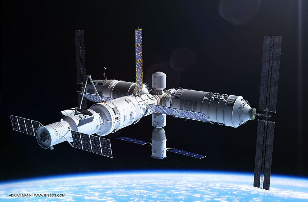 45487 Китай отправил миссию для завершения строительства космической лаборатории